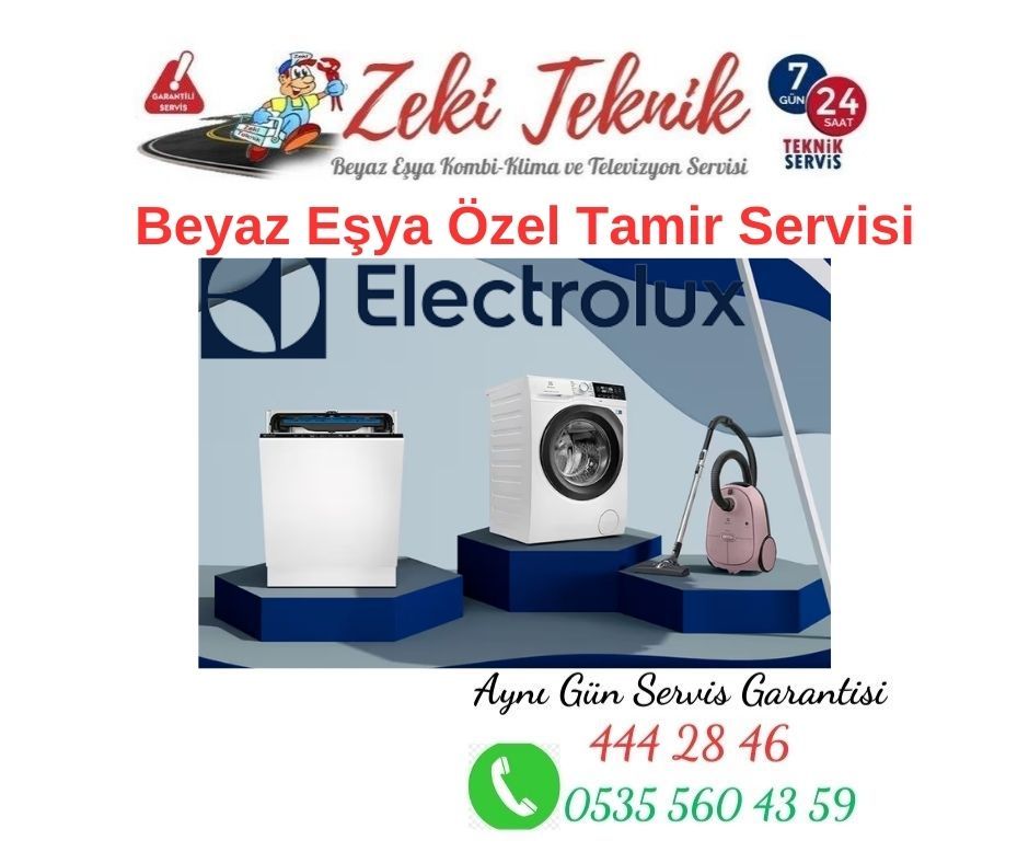 aksu electrolux beyaz eşya servisi