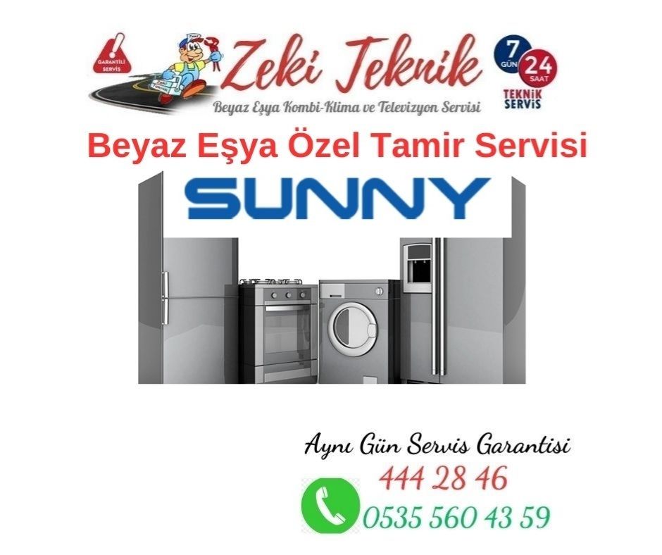 aksu sunny beyaz eşya servisi