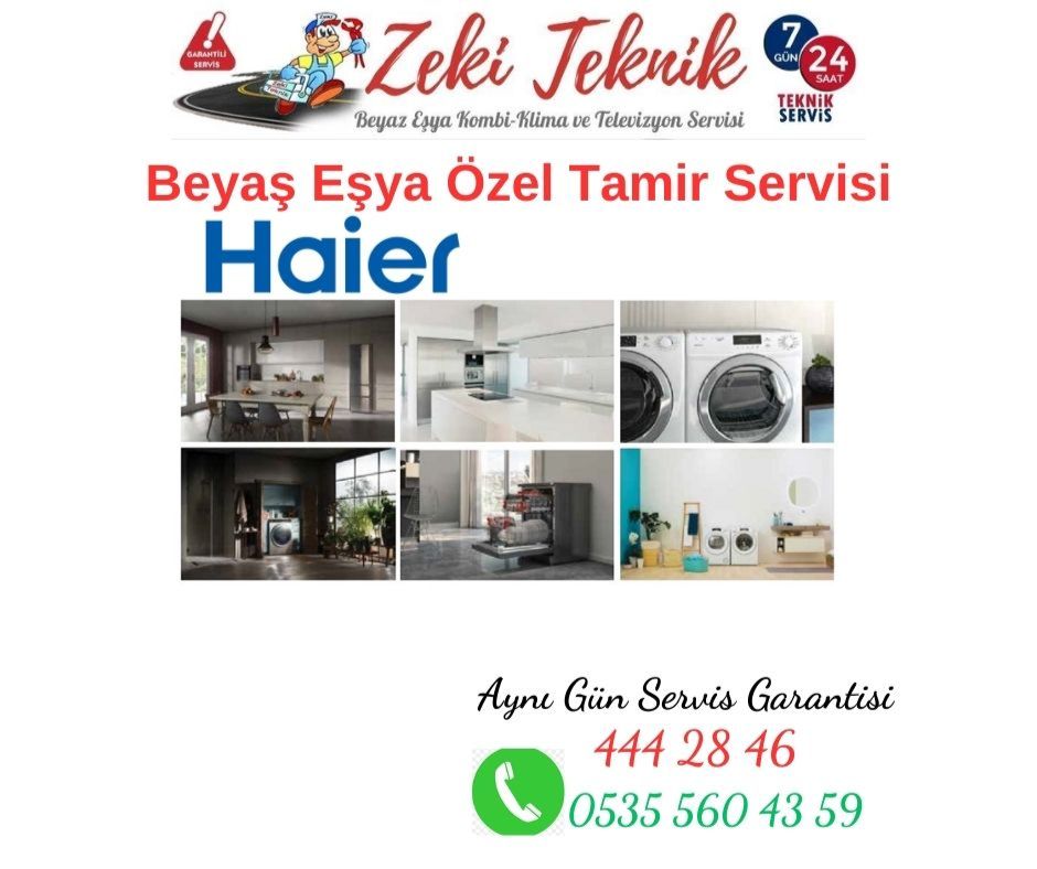 aksu haier beyaz eşya servisi